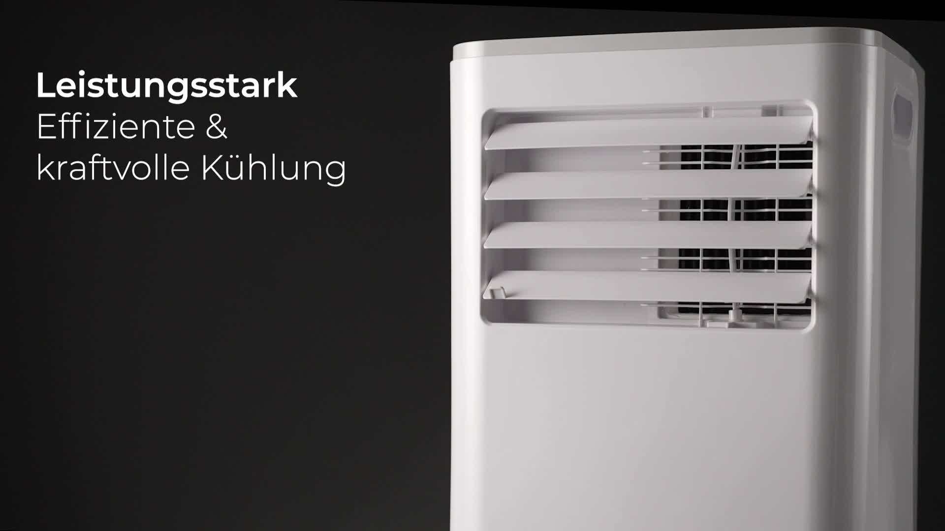 JUNG LIFEAIR Mobile Klimaanlage 9000 BTU / 2,6KW, 3in1 Produktbild-Vorschau 7