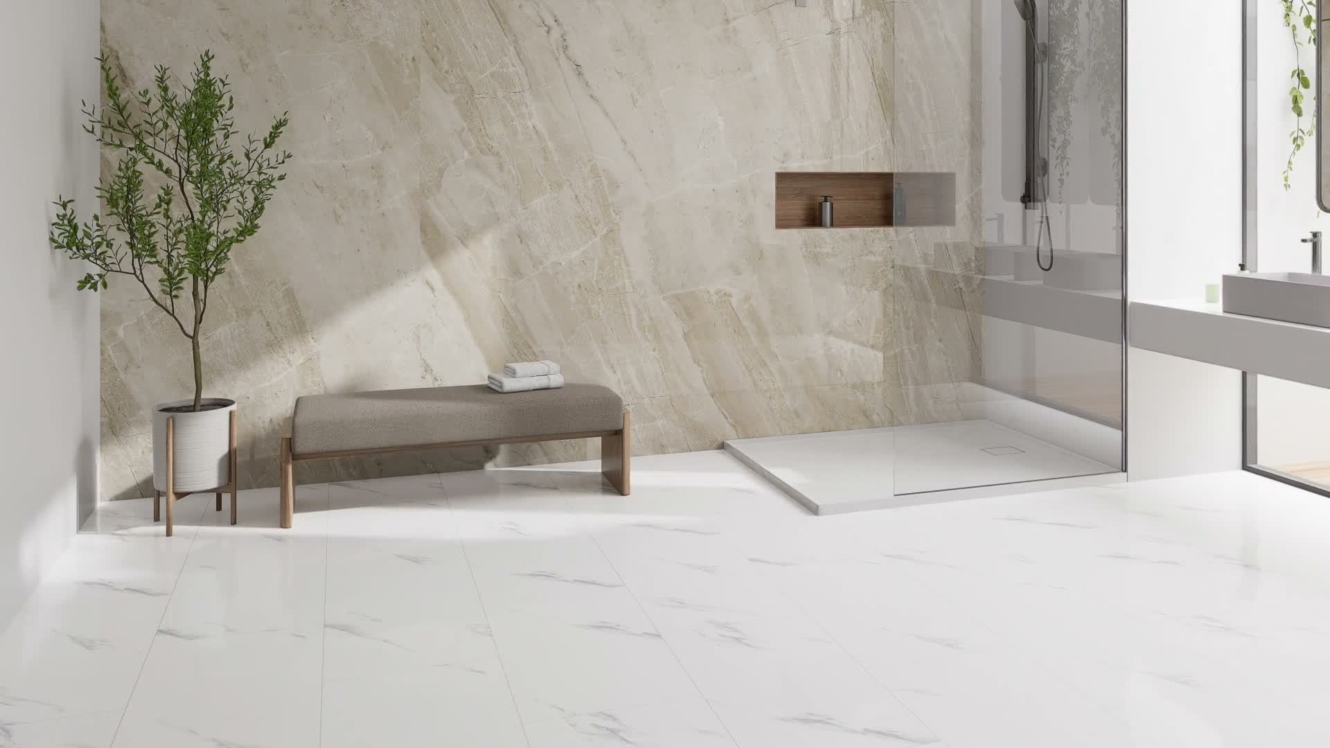 Click-Vinyl CHECK One Alsberg Marble 2157 Vysoce lesklá Náhled obrázku produktu 7