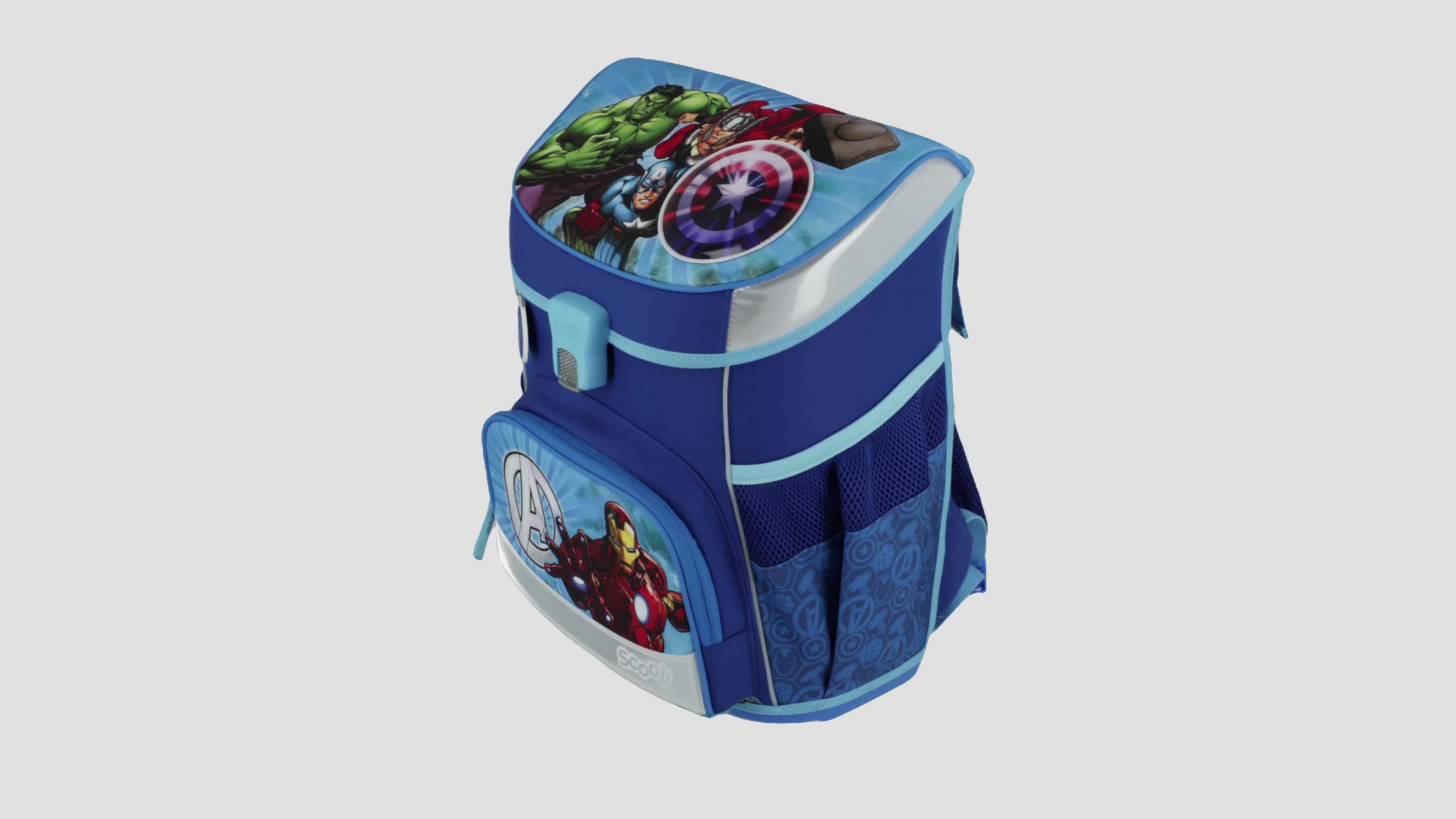 Scooli Ranzen-Set 9-teilig AVENGERS Schulranzen-Set mit Produktbild-Vorschau 7