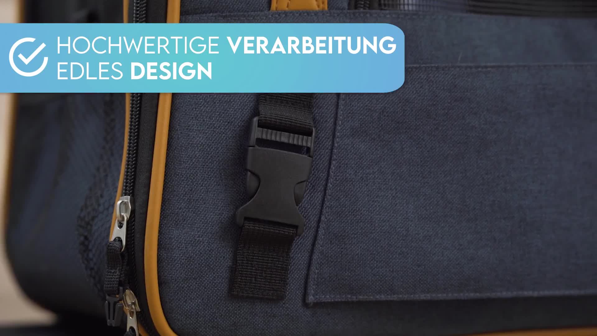 HUND IST KÖNIG Hundetasche Katzentasche bis 8 kg - robust & Produktbild-Vorschau 7