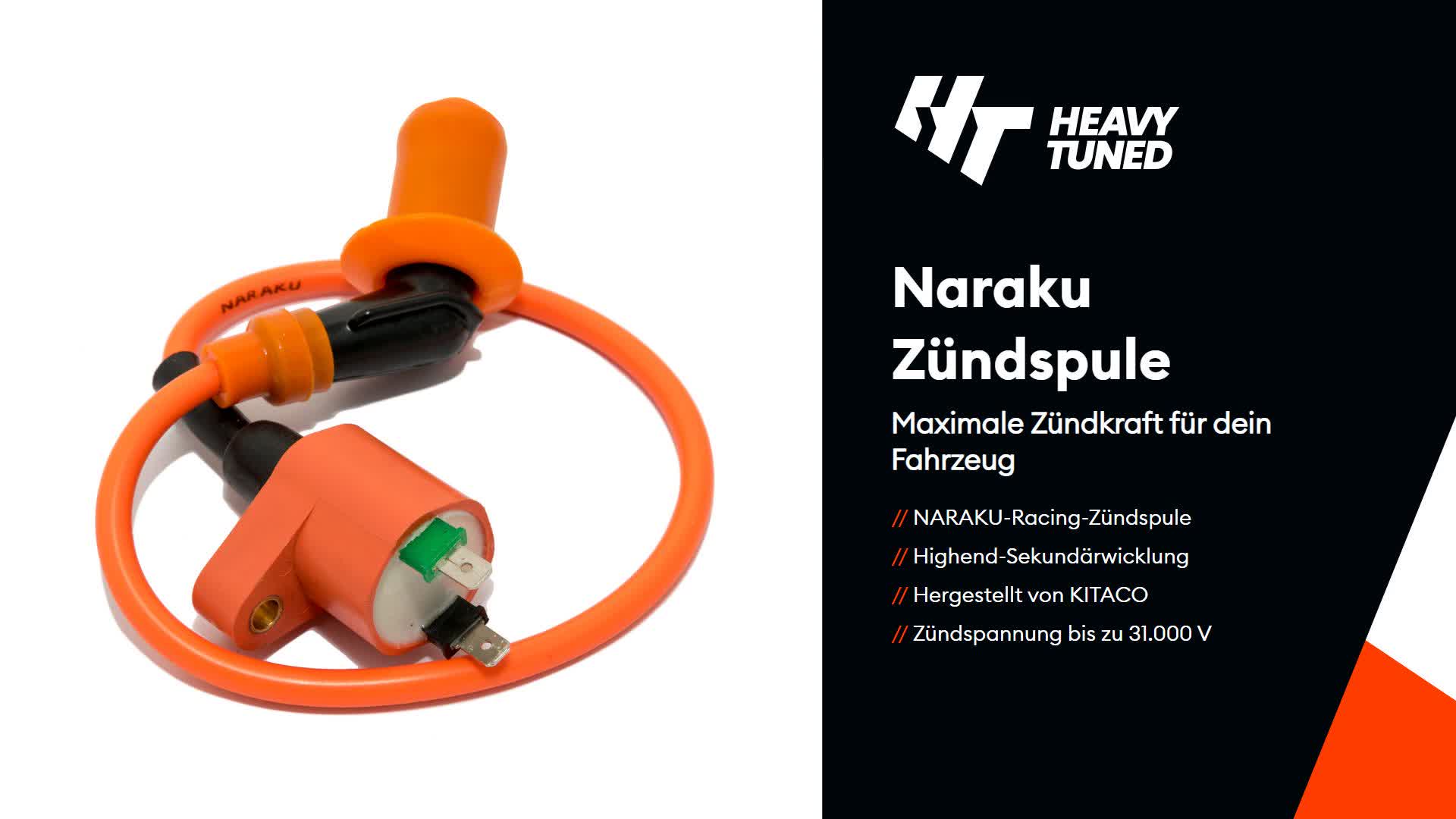 Zündspule NARAKU Racing V.2 High Output 2 Pins REX RS 125 Produktbild-Vorschau 7