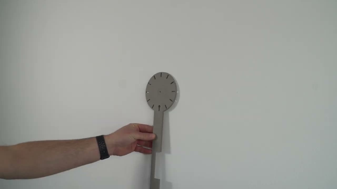 Wanduhren DIY große Wanduhr 50-75CM Schwarz 3D Wanduhr Produktbild-Vorschau 7