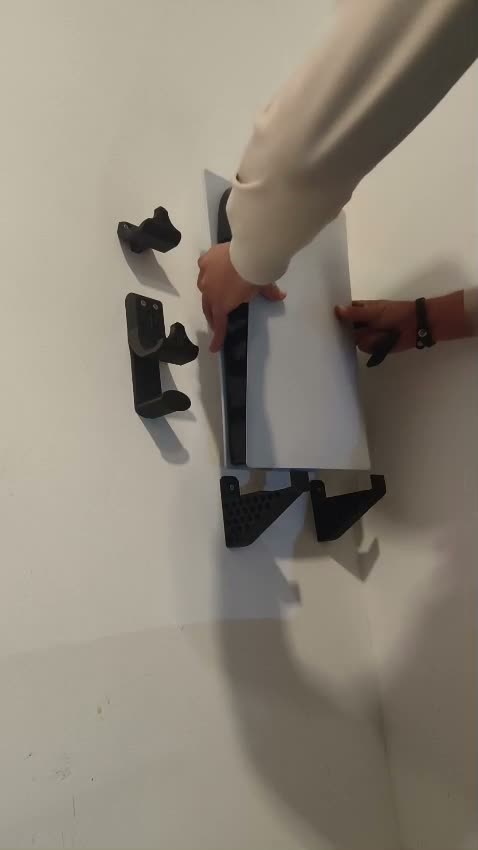 PS5 Wandhalterung Disc Version Halter Set fuer Konsole Produktbild-Vorschau 7