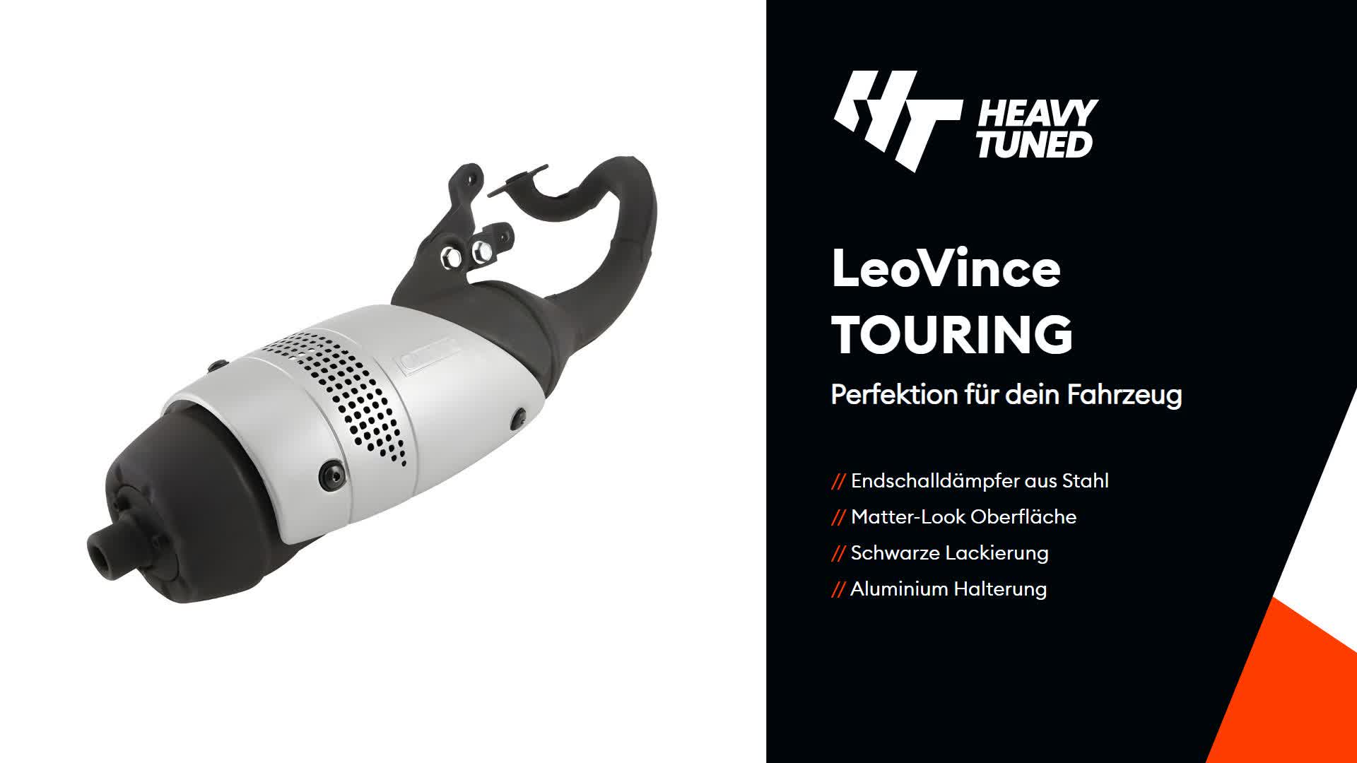 LeoVince Auspuffanlage Komplettanlage TOURING mit Produktbild-Vorschau 2
