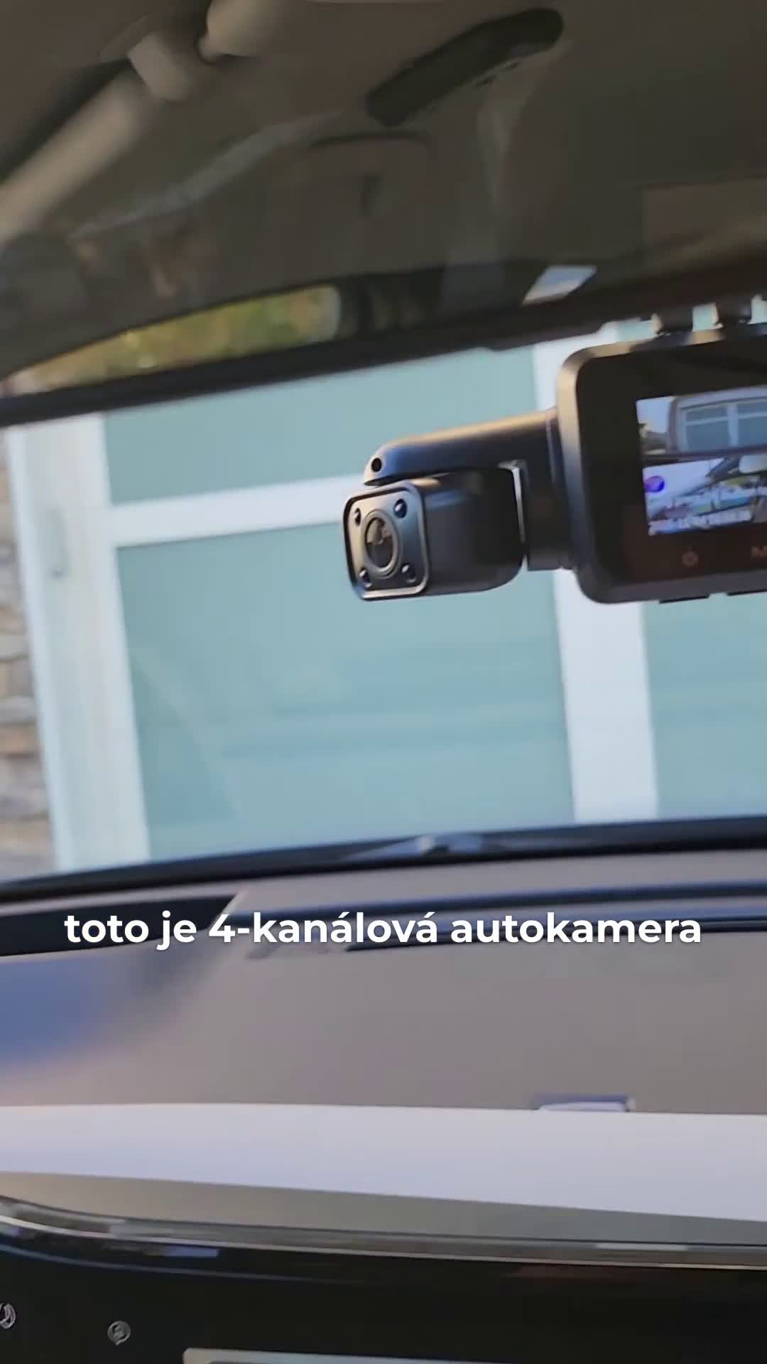 Dashcam s 7,6 cm displejom, štvorkanálový videoregistrátor Náhľad obrázku produktu 7