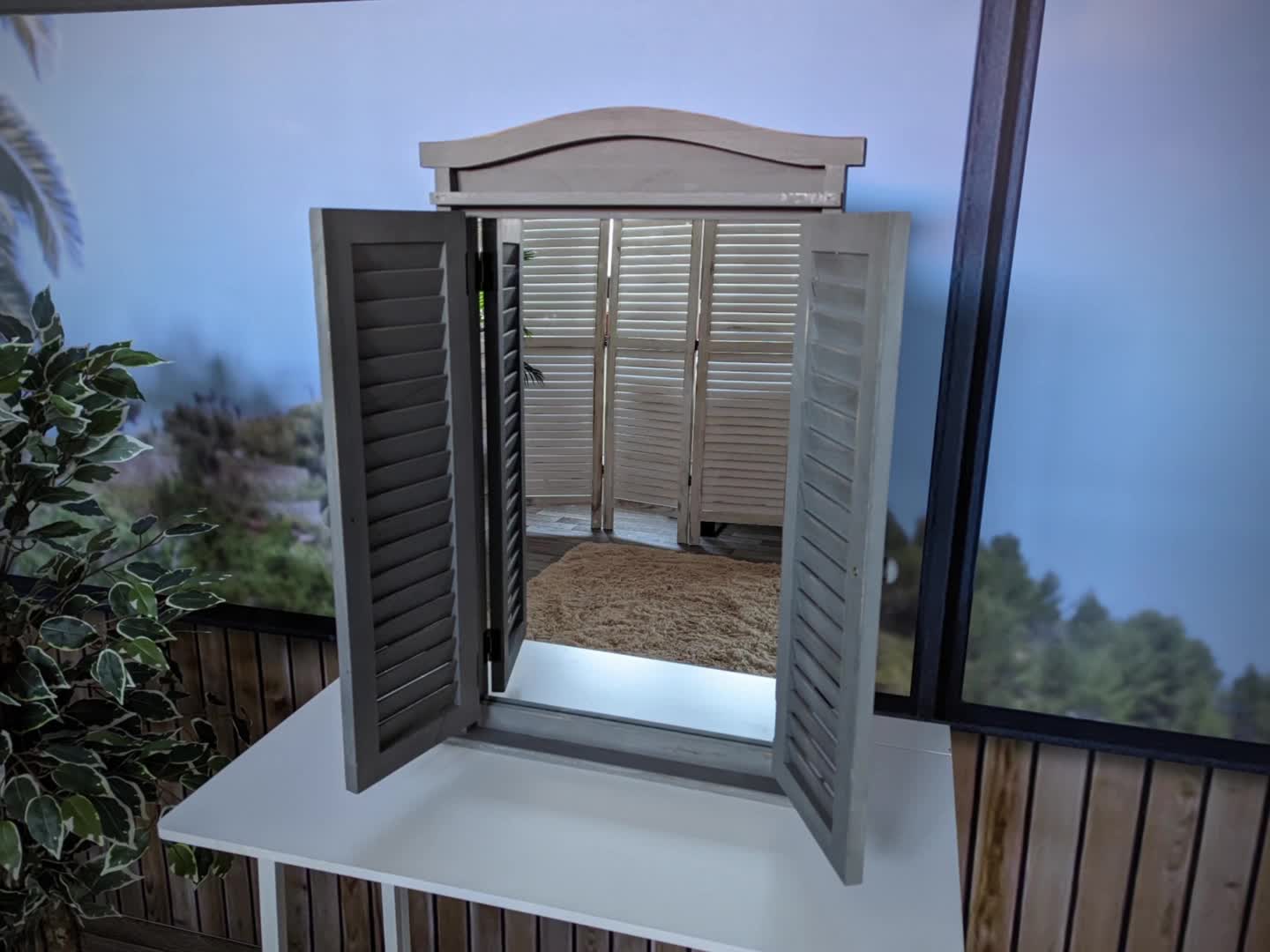 Wandspiegel Badspiegel Badezimmer Spiegelfenster mit Produktbild-Vorschau 7