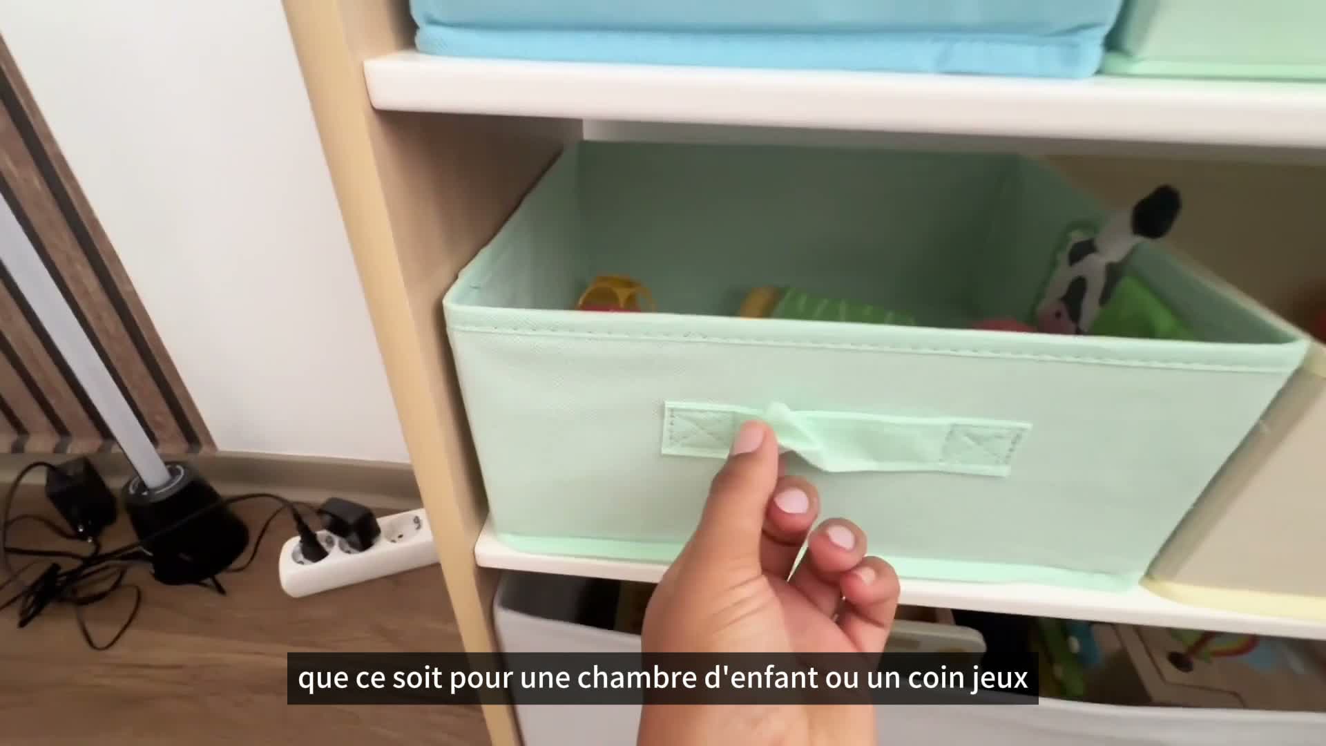 ALVIX Étagère de rangement pour jouets NESTA 6, avec 6 Voir les images du produit 7