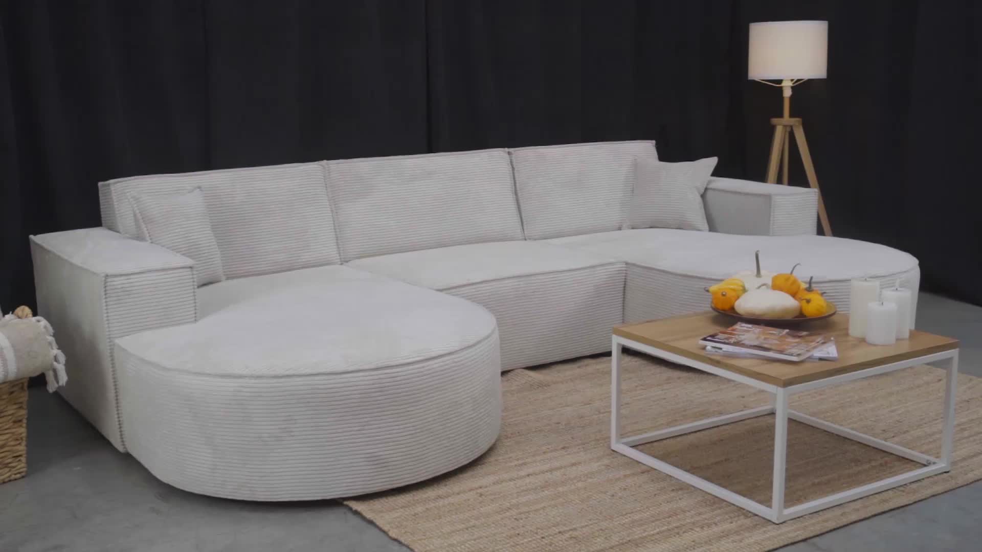 Kaiser Möbel Ecksofa Designer MODENA U STUDIO stoff Dicker Produktbild-Vorschau 7
