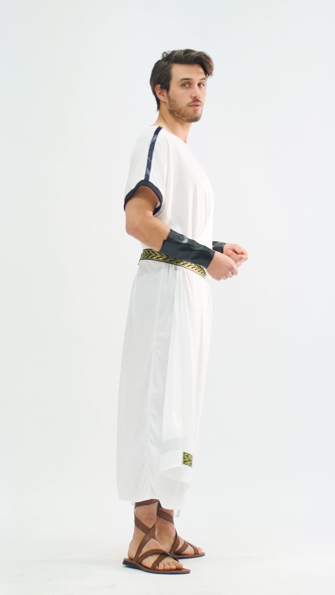 dressforfun® Herrenkostüm römische Toga Produktbild-Vorschau 5
