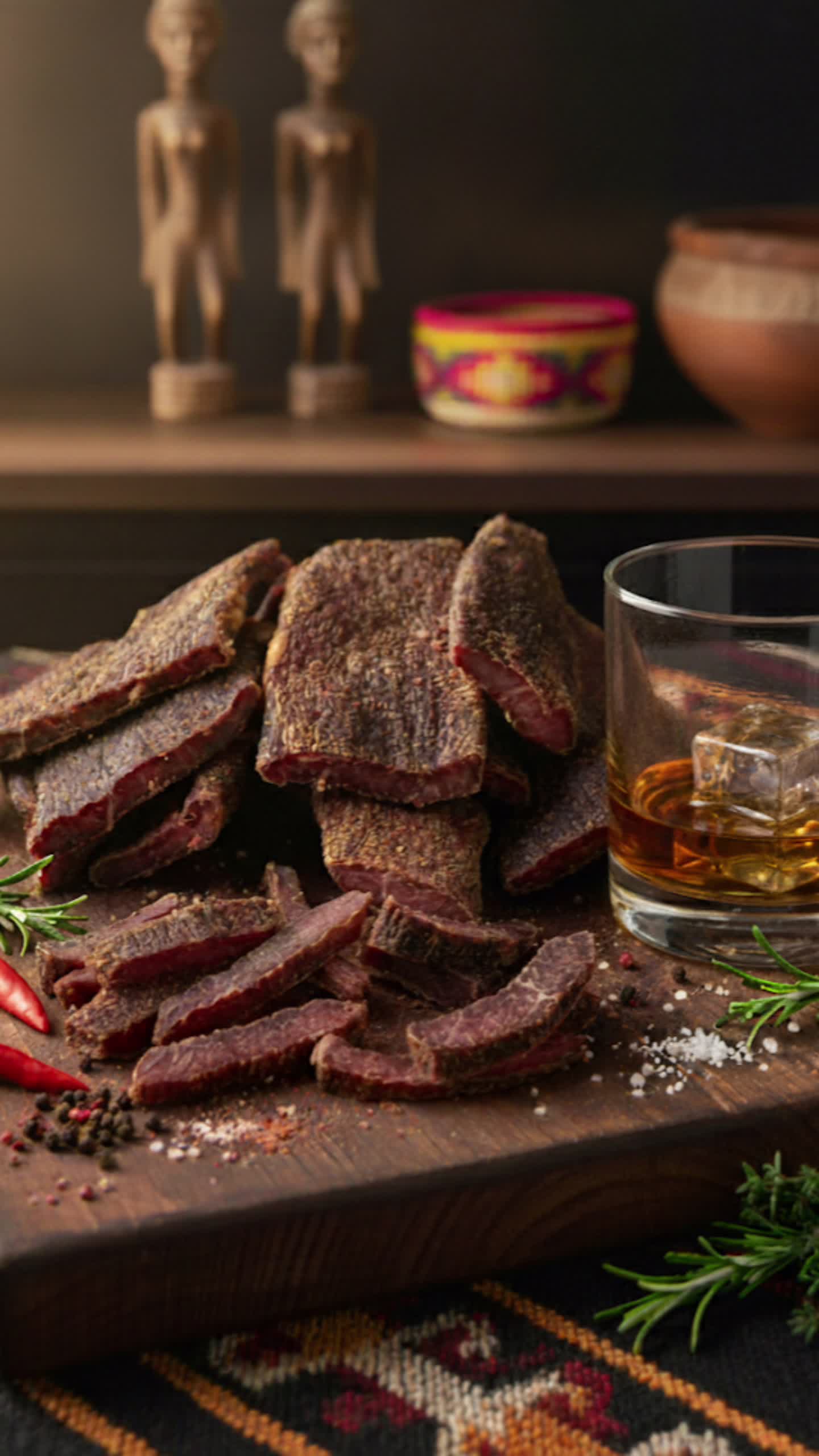 1300 Gramm Beef Jerky Biltong Geschnitten 13 Sorten Produktbild-Vorschau 2
