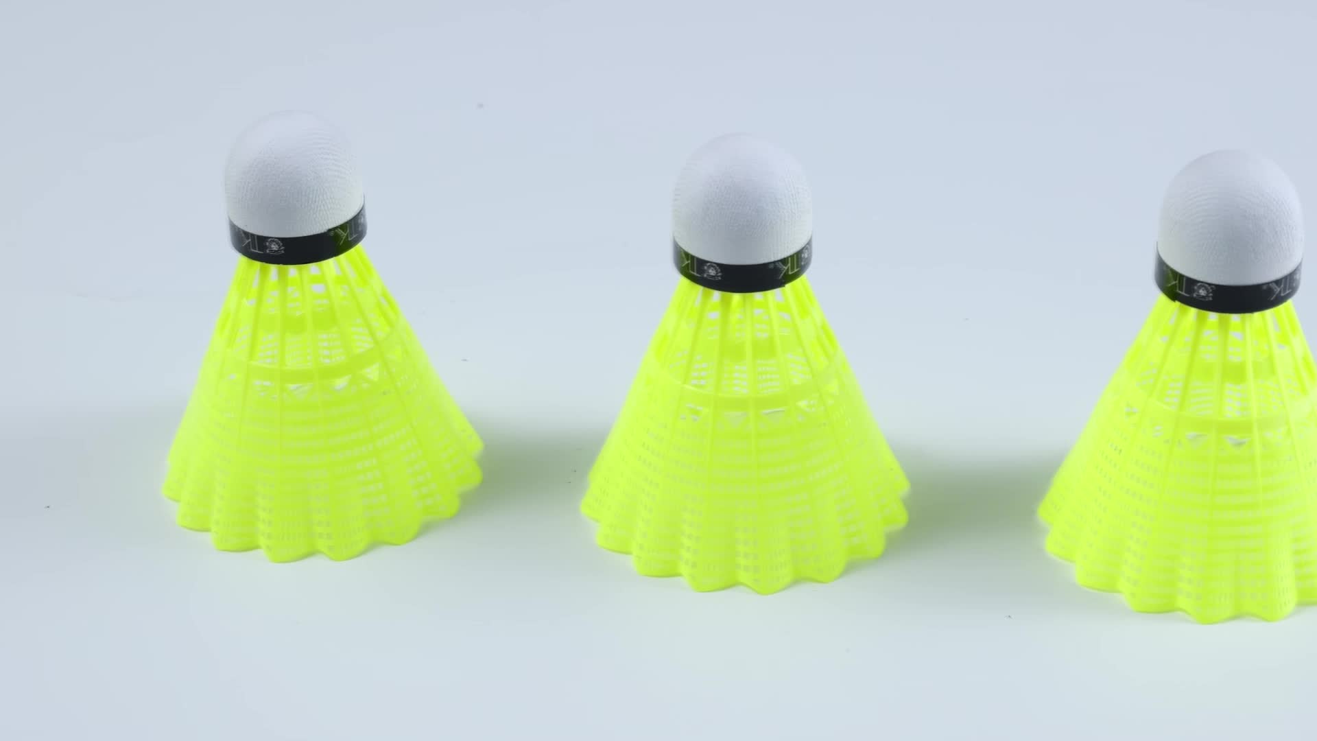 6x Federbälle gelb Badmintonbälle für Training & Wettkampf Produktbild-Vorschau 7