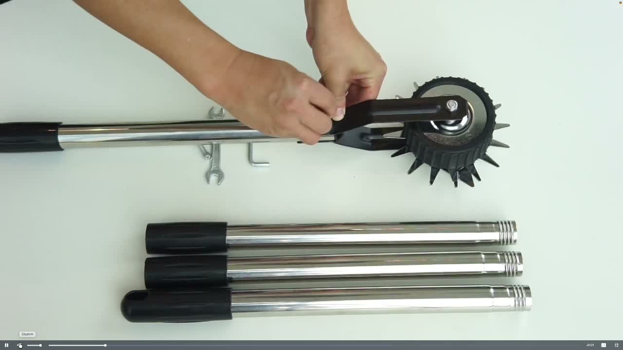 Manueller Rasenkantenschneider mit Rädern – Produktbild-Vorschau 7