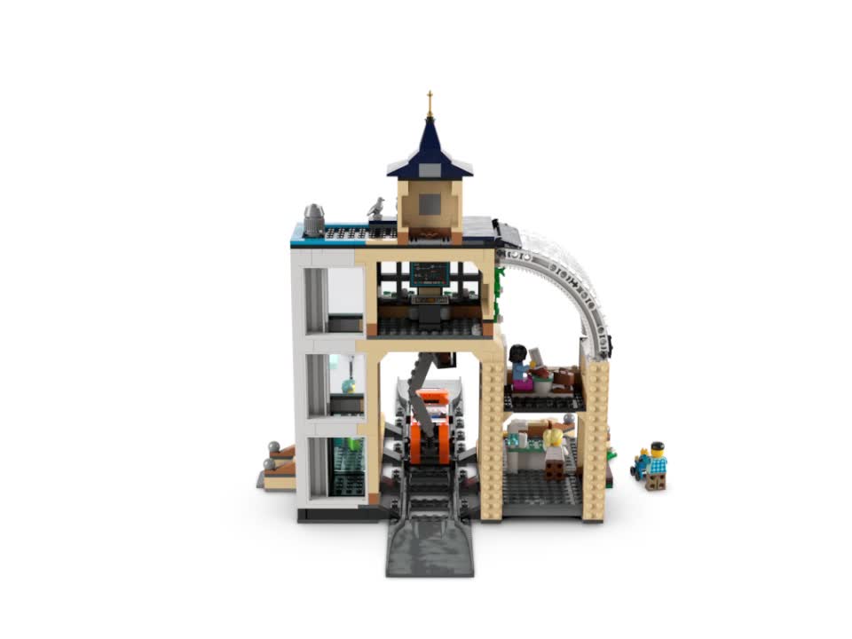 LEGO City Trains Hauptbahnhof - Wartungsfahrzeug-Spielzeug, Produktbild-Vorschau 7