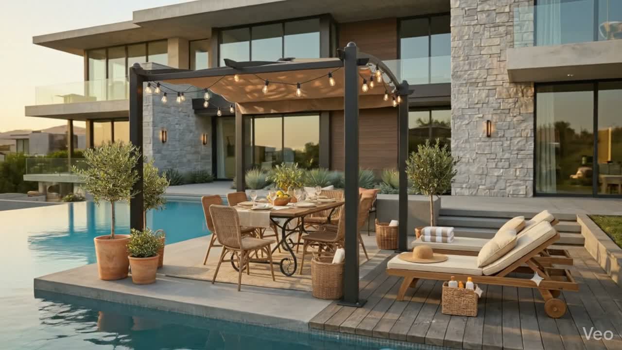 Pavillon Gartenpavillon 3x3m braun GISEH UV-Schutz Produktbild-Vorschau 6