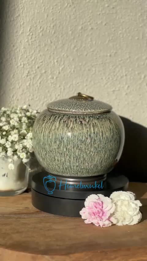 Mini urna per ceneri Luxe - 720 ml - Urna in Vetroceramica Anteprima dell’immagine prodotto 5