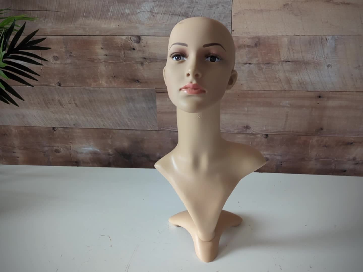 Mannequin-Kopf HWC-G70, Perückenpuppe weiblich Frau Produktbild-Vorschau 7