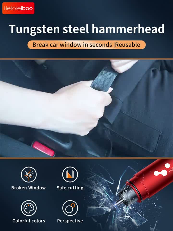 4er Set Auto Sicherheitshammer & Notfallhammer mit Produktbild-Vorschau 7