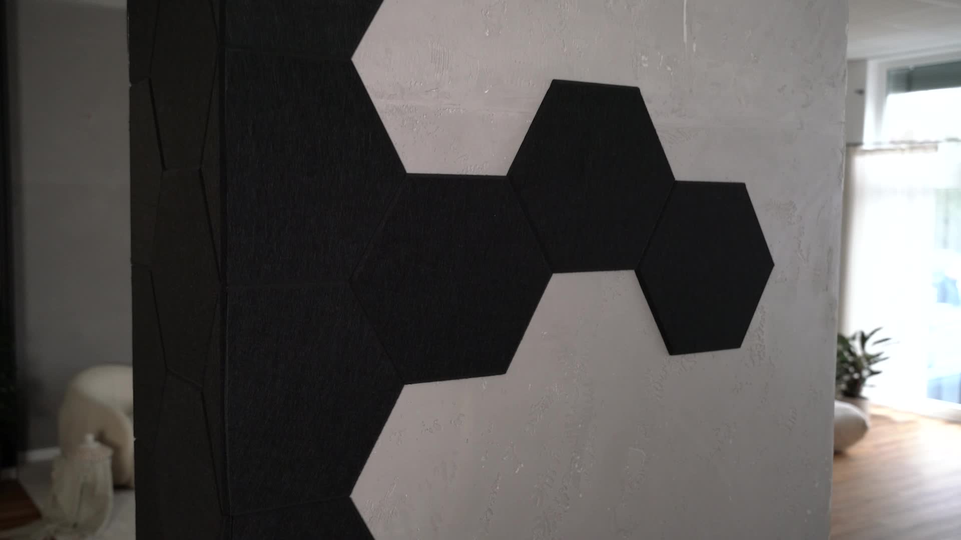 HOME DELUXE Akustikplatten Hexagon selbstklebend SILENT - Produktbild-Vorschau 7