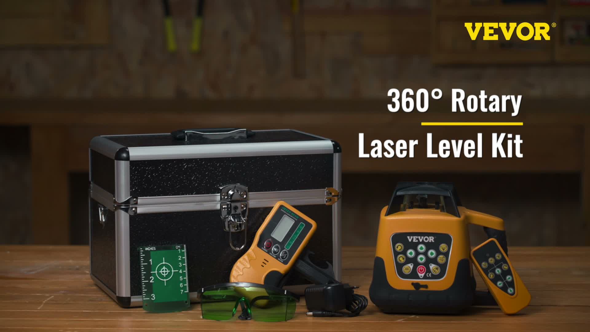 VEVOR Professional Rotationslaser Grüne Licht max. Produktbild-Vorschau 7