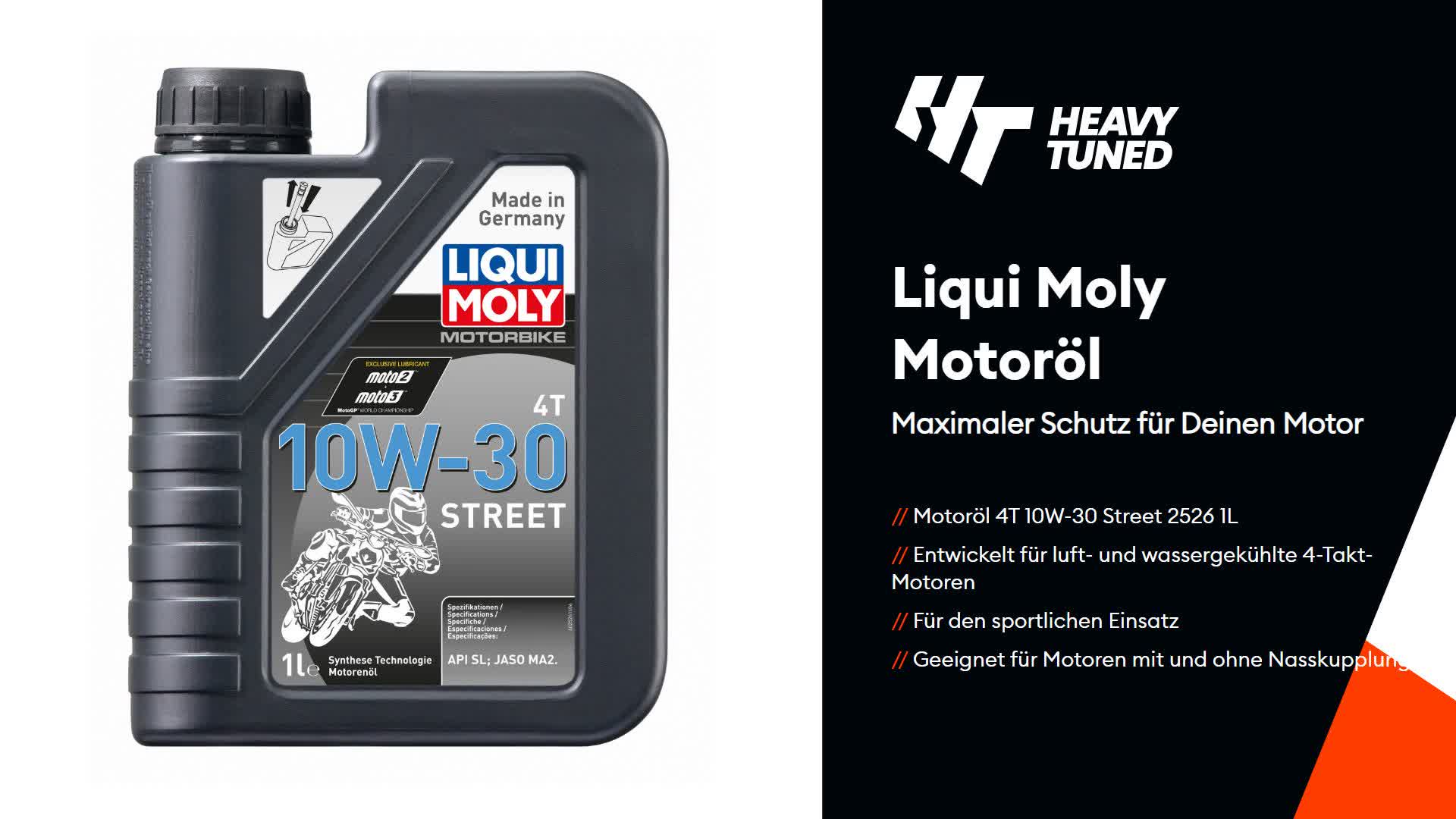 LIQUI MOLY Motorbike 4T 10W-30 Street 1 l Produktbild-Vorschau 7