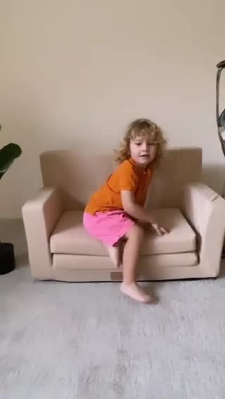 Flumi Kindercouch Kindersofa Spielsofa mit Schlaffunktion Produktbild-Vorschau 7