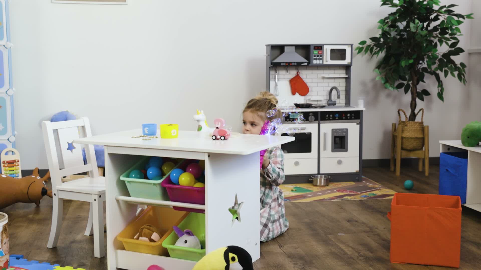 Relaxdays Einhorn Seifenblasenpistole, LED, Produktbild-Vorschau 7