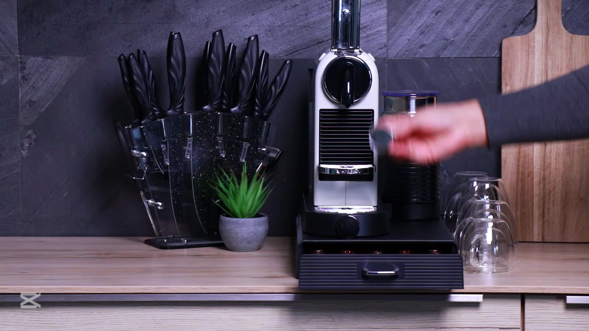 Intirilife Kaffeekapselhalter Aufbewahrungsschublade für Produktbild-Vorschau 7