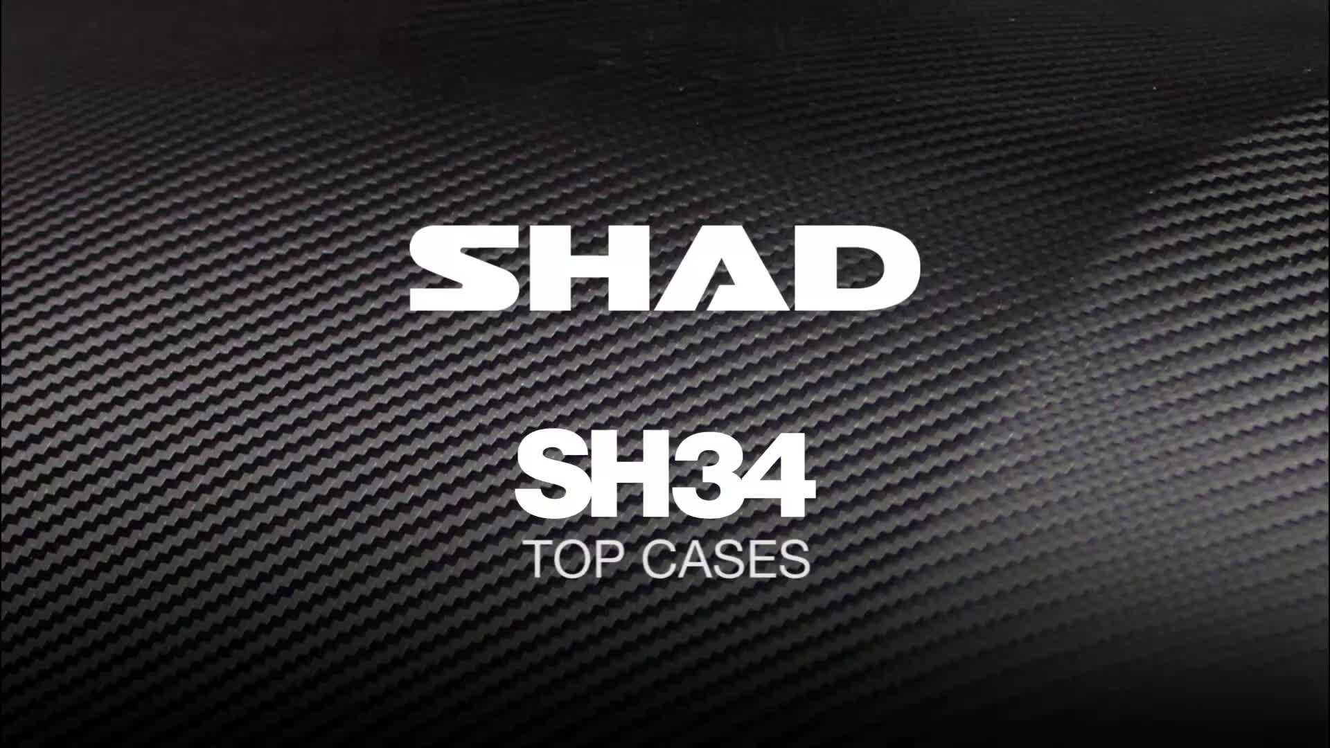 SHAD SH34 Motorrad-Topcase Carbon-Look 33L Produktbild-Vorschau 7