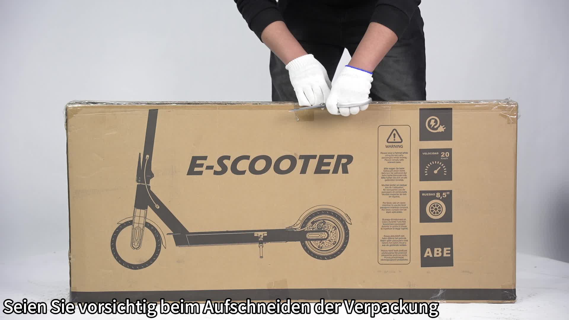 E-Scooter mit Straßenzulassung 120kg, 8,5''/10'', 35-45km, Produktbild-Vorschau 7
