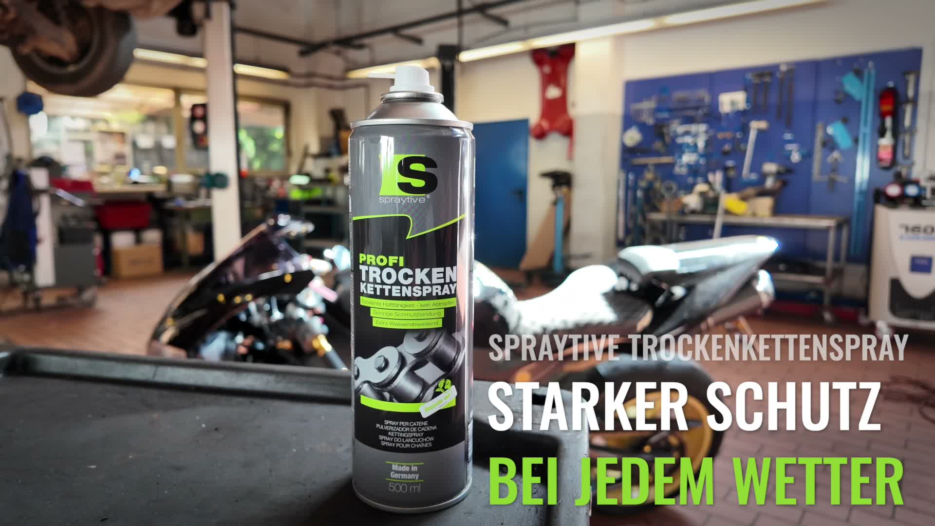 Spraytive 1 x 500ml Profi Trockenkettenspray – Kettenspray Produktbild-Vorschau 7