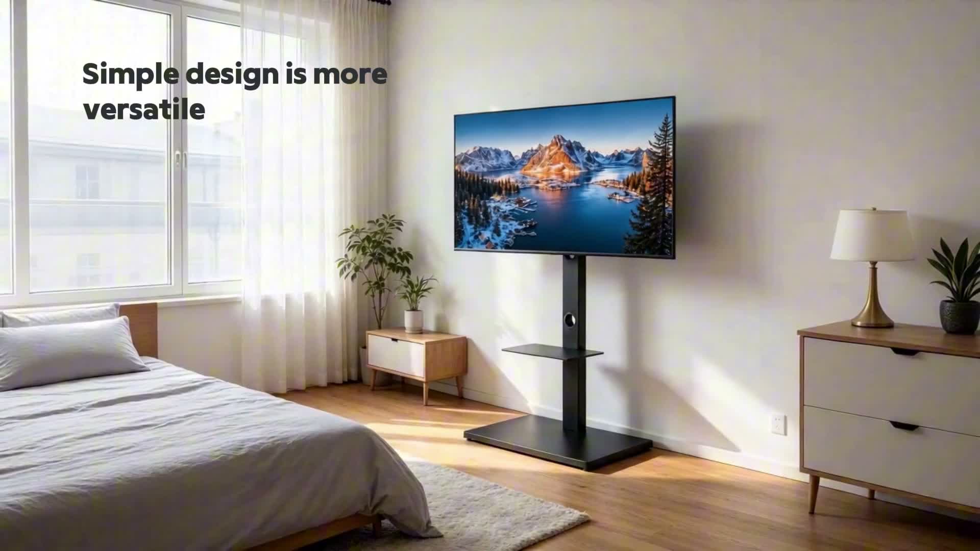 FATIVO TV Ständer Bodenständer 32–65 Zoll: Produktbild-Vorschau 7