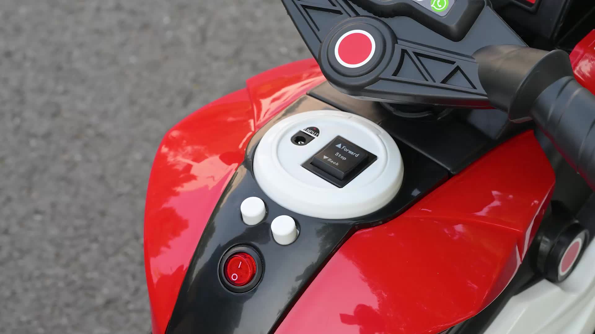 FCH 6V 7Ah Elektro Kindermotorrad Kinderfahrzeug Produktbild-Vorschau 7
