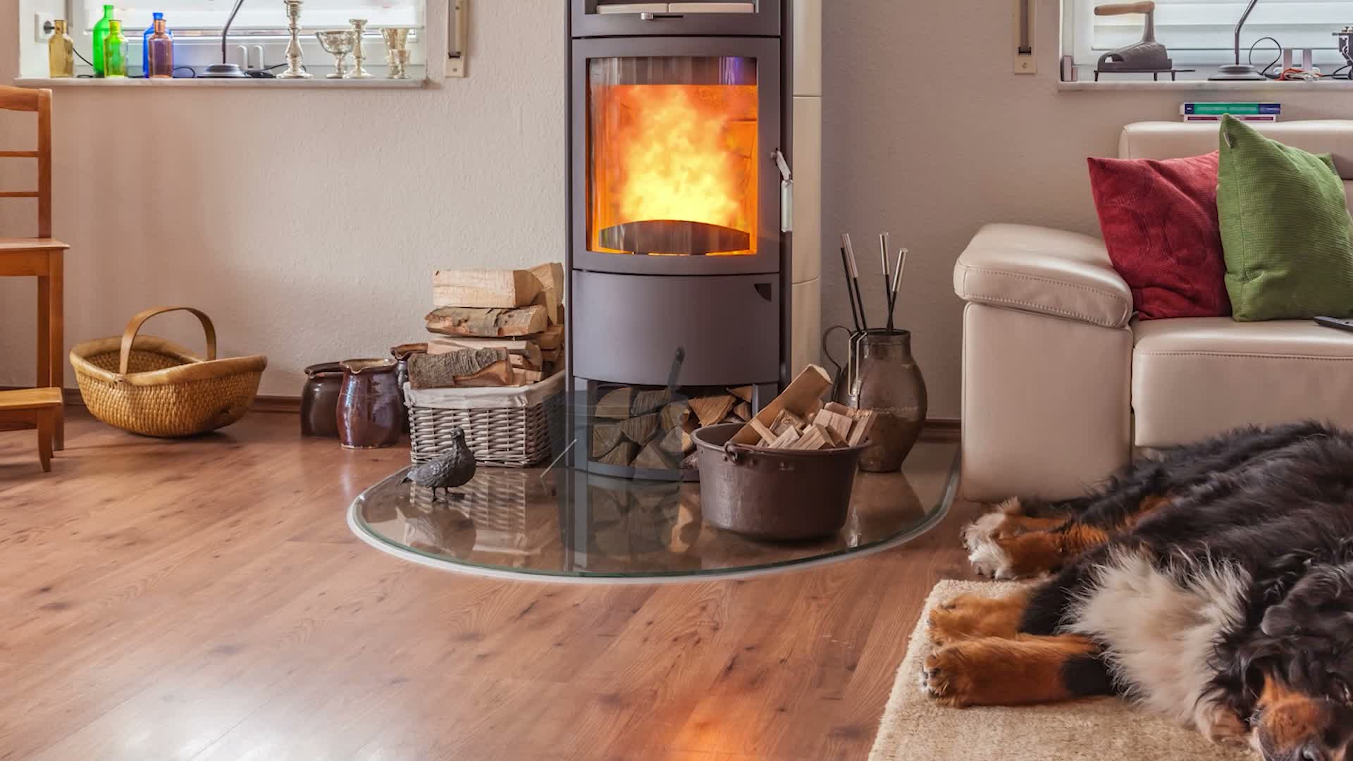 Relaxdays Ascheeimer mit Deckel und Schaufel, Stahl, Produktbild-Vorschau 7