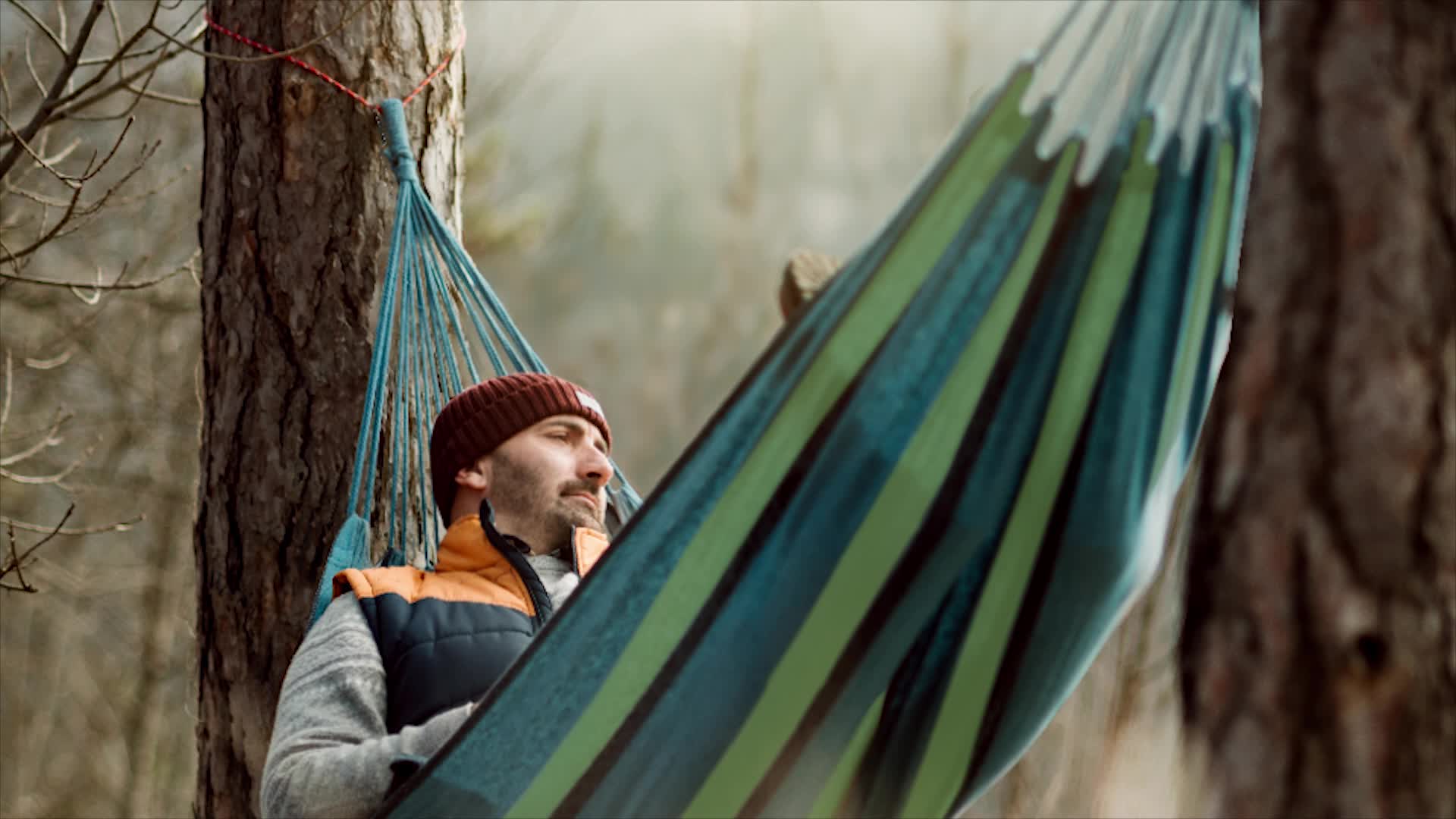 Relaxdays Hängematte, XXL, Hängeliege 2 Personen, bis 300 Produktbild-Vorschau 7