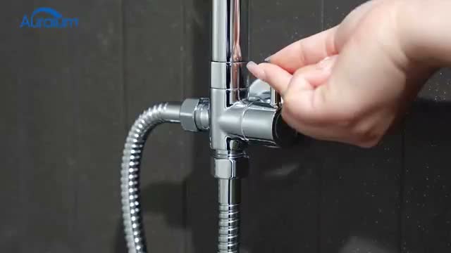 Auralum Regendusche Duschsystem Edelstahl 30x30 cm eckig, Produktbild-Vorschau 7
