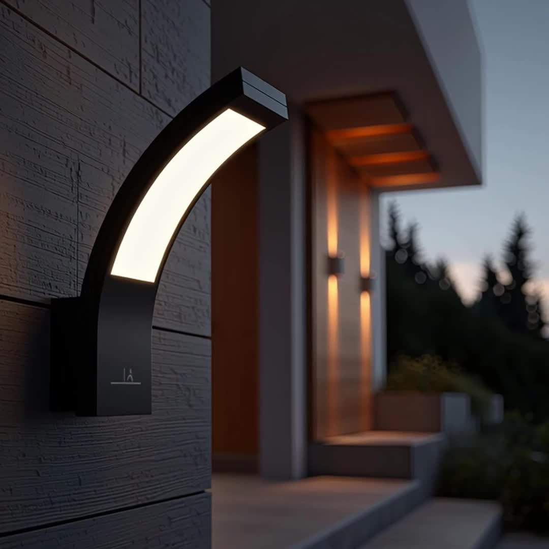 LED-Lampe Fassadenlampe Außenwandleuchte 10W 800lm IP54 Produktbild-Vorschau 7
