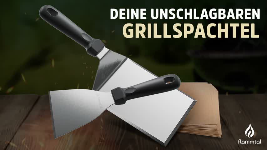 Flammtal Smash Burger Set aus Edelstahl – Hochwertiger Produktbild-Vorschau 7