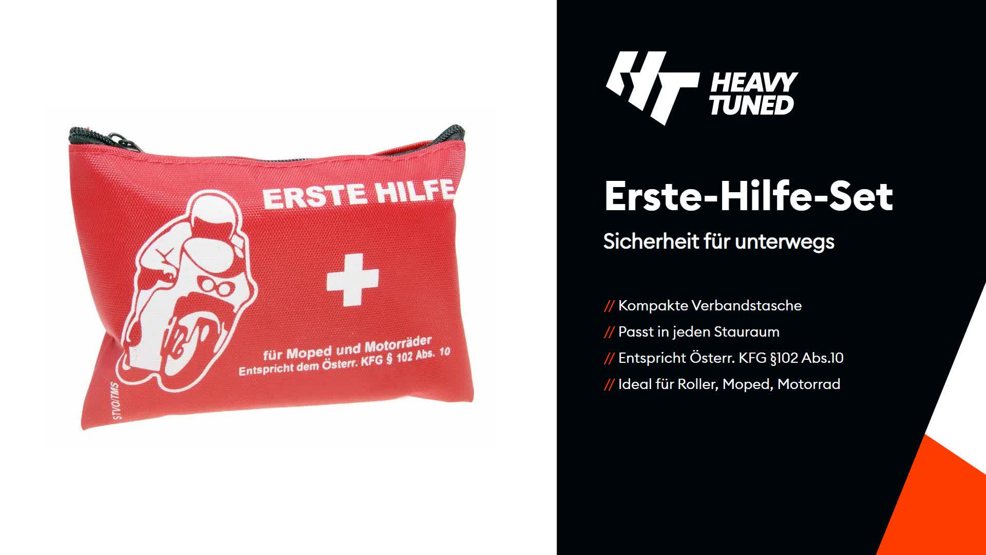 Erste-Hilfe-Set Verbandstasche 8,5 x 11,5 x 5cm, Produktbild-Vorschau 2