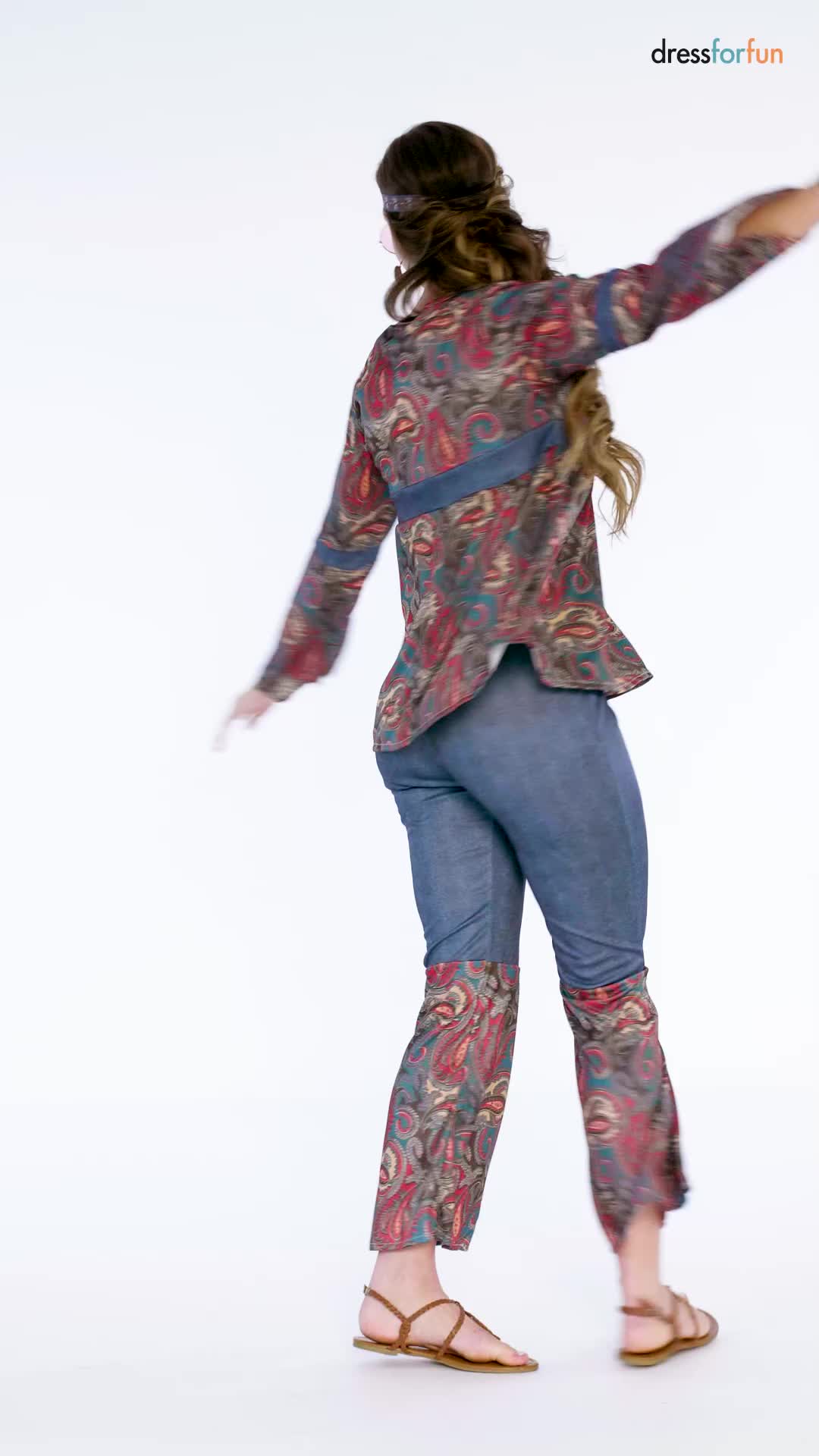 dressforfun® Frauenkostüm Hippie Girl Harmony Produktbild-Vorschau 7