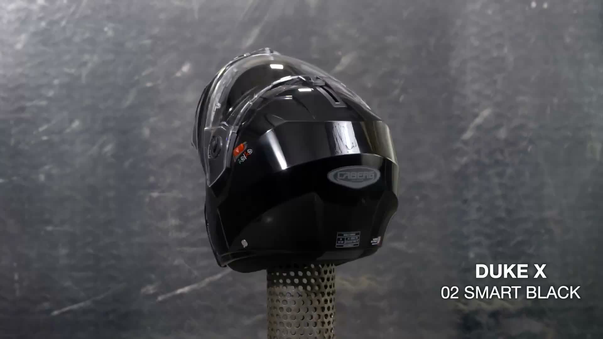 Caberg Helm Duke X Smart schwarz - Größe L Produktbild-Vorschau 5