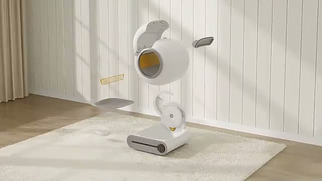 Automatische Selbstreinigende Katzentoilette mit Produktbild-Vorschau 7