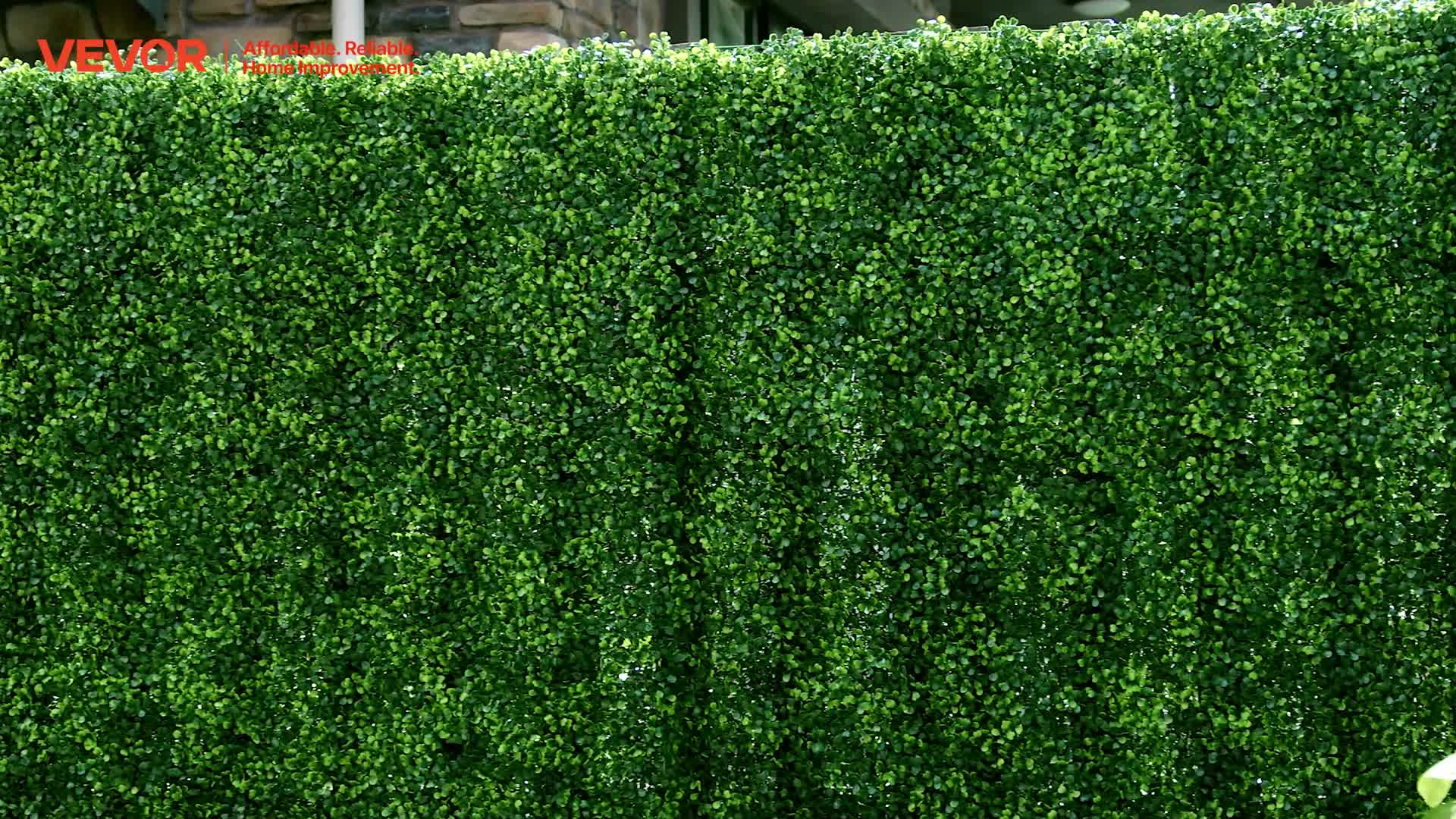 VEVOR Künstliche Hecke, 12 Stück, 500x500x50 mm, Produktbild-Vorschau 7