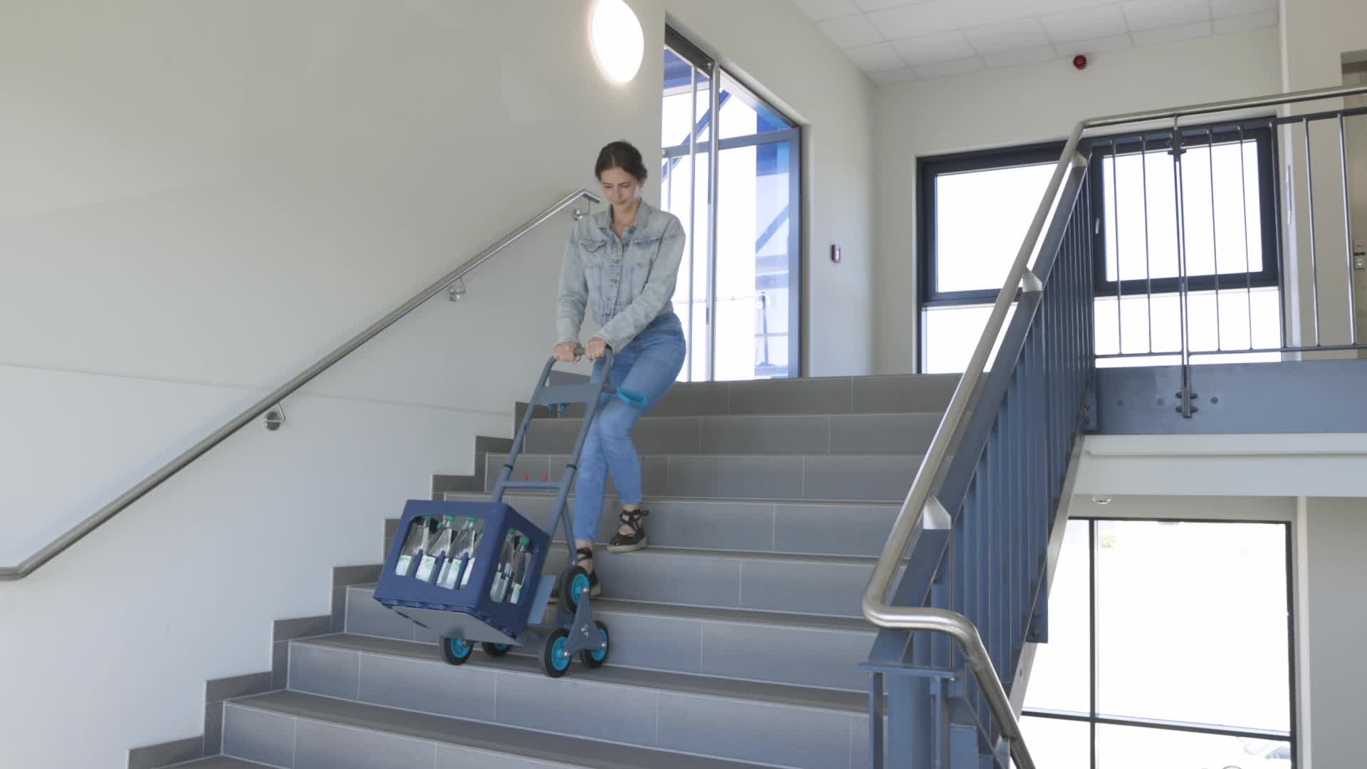Relaxdays Treppensackkarre, klappbare Treppenkarre, bis 200 Produktbild-Vorschau 7