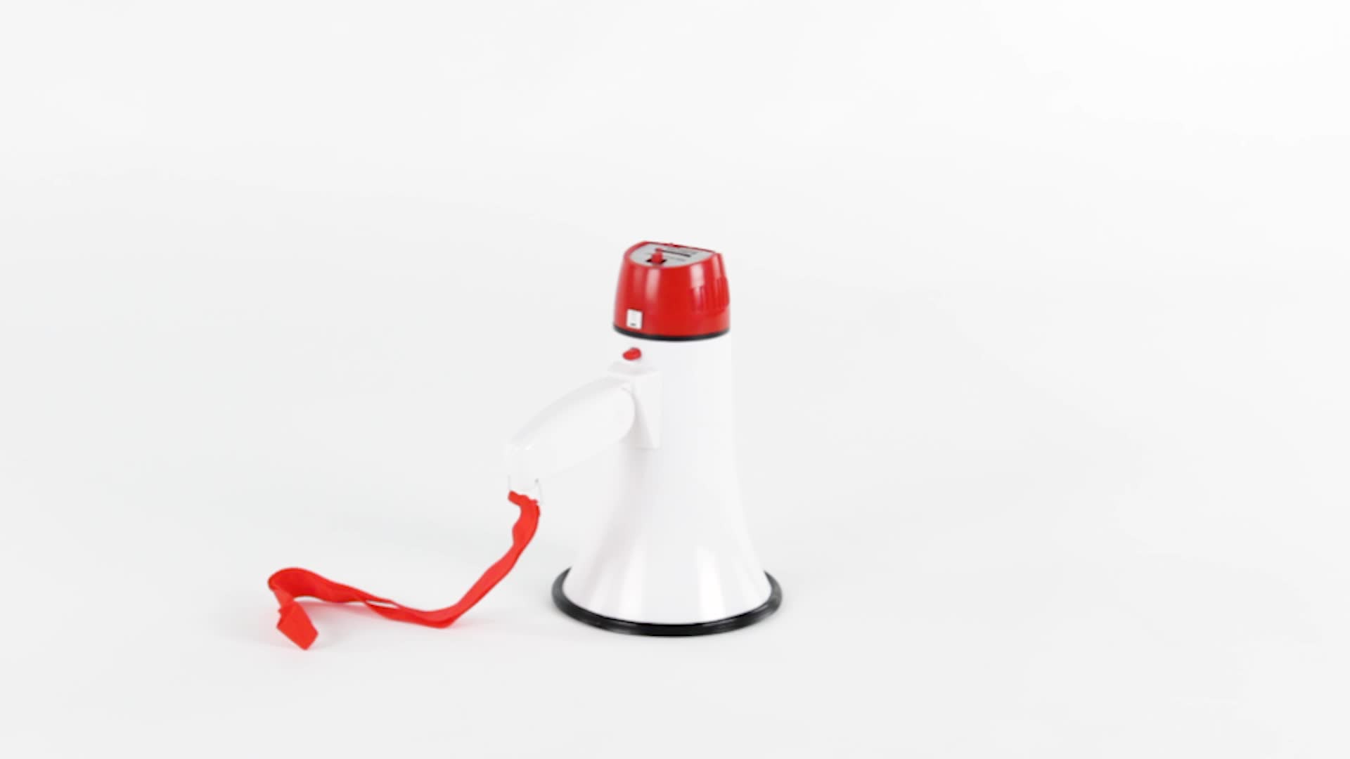 Relaxdays Megafon Stadion, Bullhorn mit klappbarem Griff Produktbild-Vorschau 7