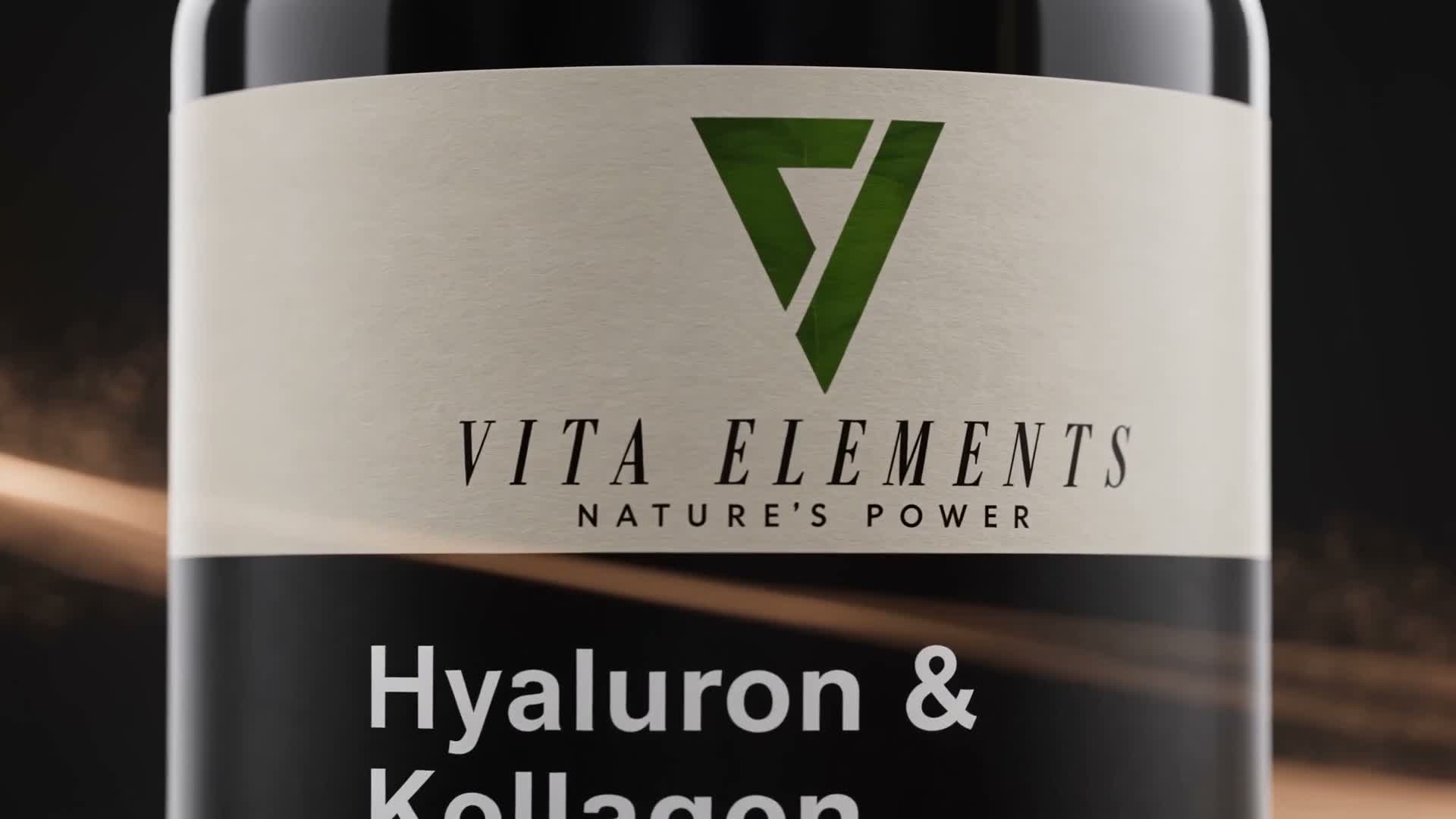 Vita Elements Hyaluron Kollagen Komplex 180 Kapseln – Haut Produktbild-Vorschau 7