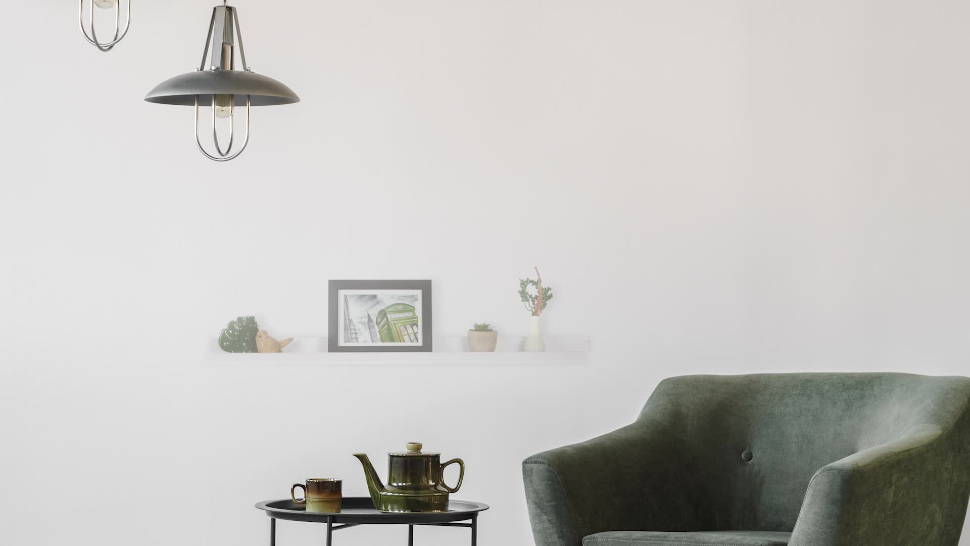 Relaxdays Bilderleiste, 80 cm breit, schmales Wandregal für Produktbild-Vorschau 7