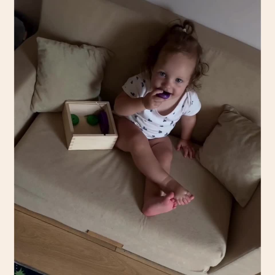 Flumi Canapé enfant pliable en mousse avec housse amovible Voir les images du produit 7