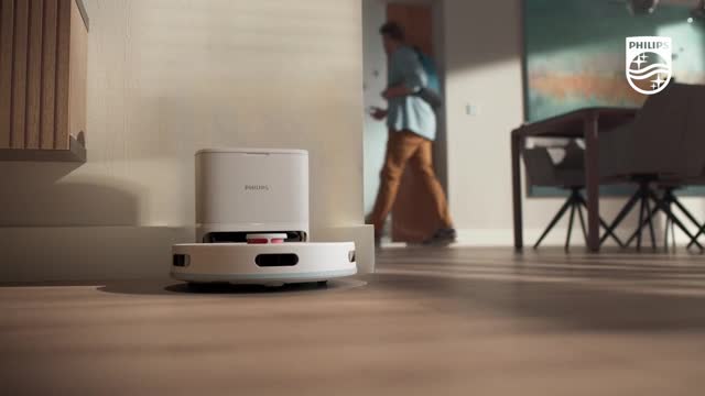 Philips Roboter-Staubsauger, 2700Pa Saugleistung, Weiß Produktbild-Vorschau 5
