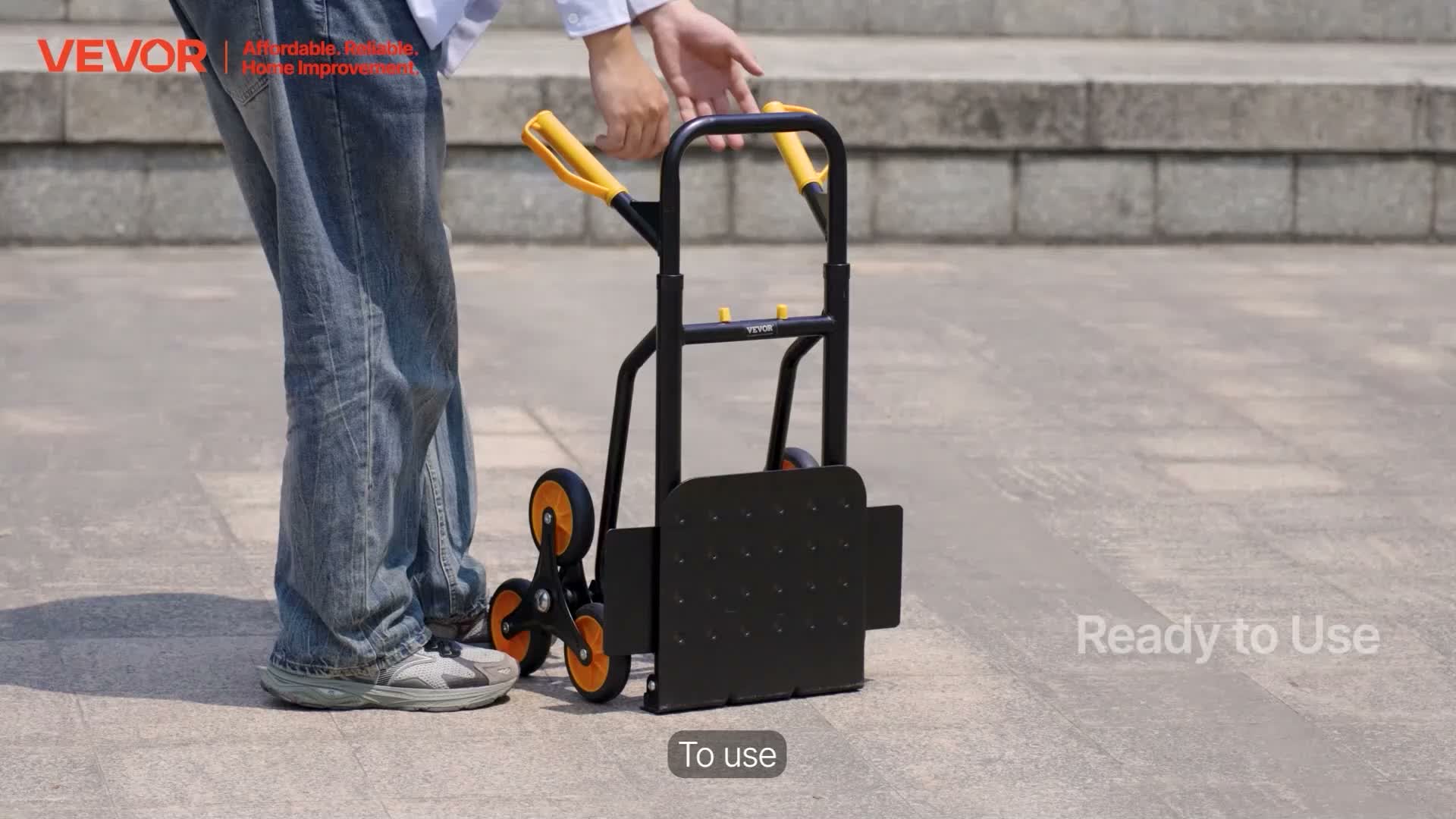 VEVOR Treppensteigwagen, 45 l, Treppensteigwagen mit Produktbild-Vorschau 7
