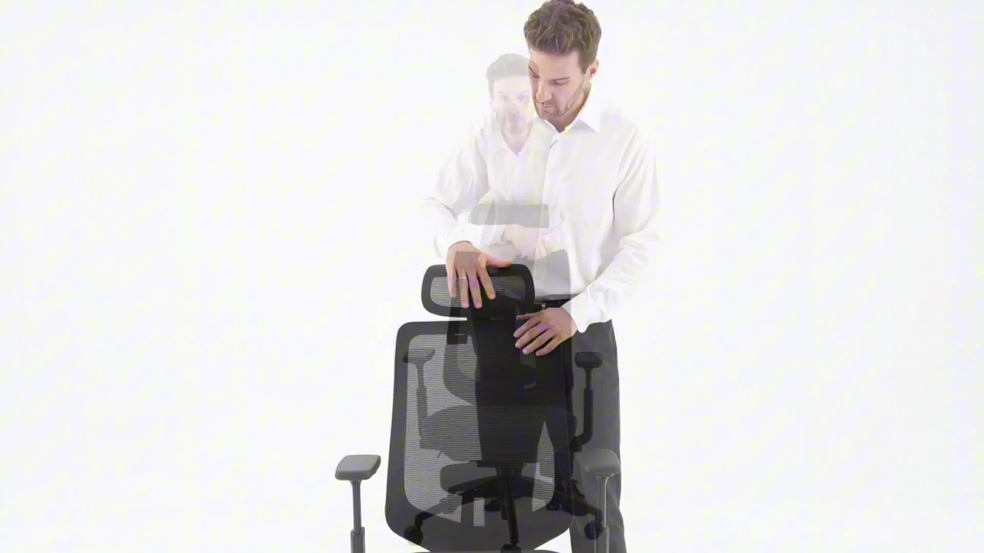 COLAMY Chefsessel, Dunkelgrau, Mesh, 137 kg, Ergonomisch, Produktbild-Vorschau 7